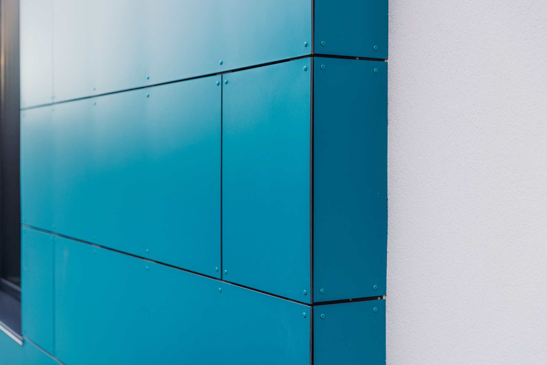Minimalistic abstract view of the the modern city architecture